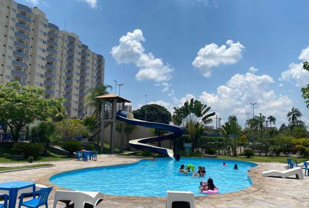 Golden Dolphin Grand Hotel Piscina 24H Caldas Novas Bagian luar foto