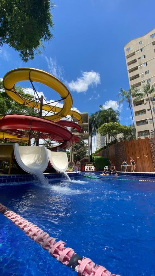 Golden Dolphin Grand Hotel Piscina 24H Caldas Novas Bagian luar foto